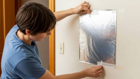 A umidade interna é comum em quartos, salas e áreas próximas ao jardim