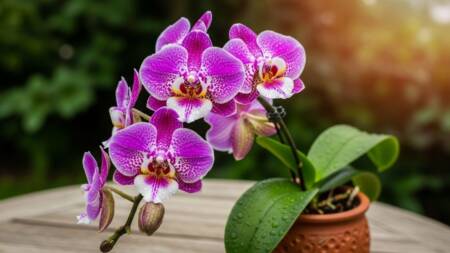 A falta de nutrientes pode impedir a floração da orquídea