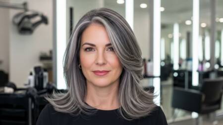 Tonalizantes suaves oferecem cobertura parcial dos fios brancos