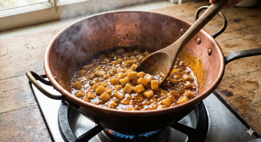 Coquinho caramelizado