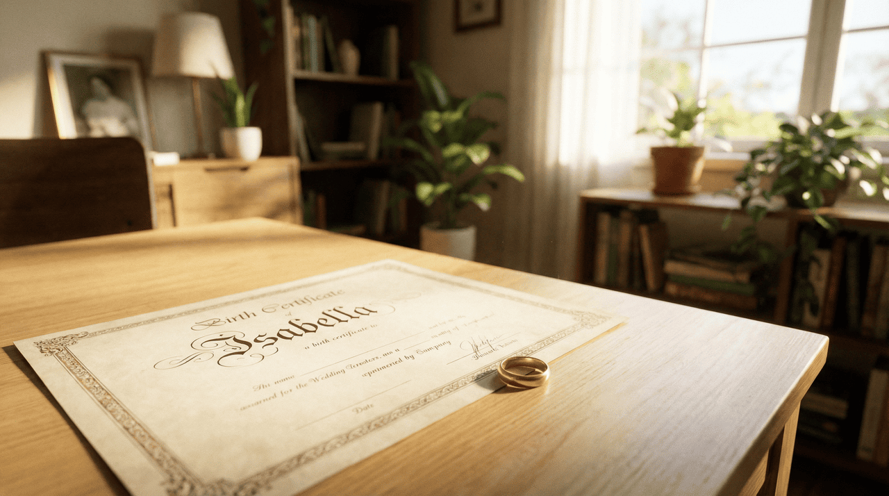 O jeito de batizar a menina com o nome que significa "promessa de Deus" e tem a suavidade de uma tarde na Toscana ç