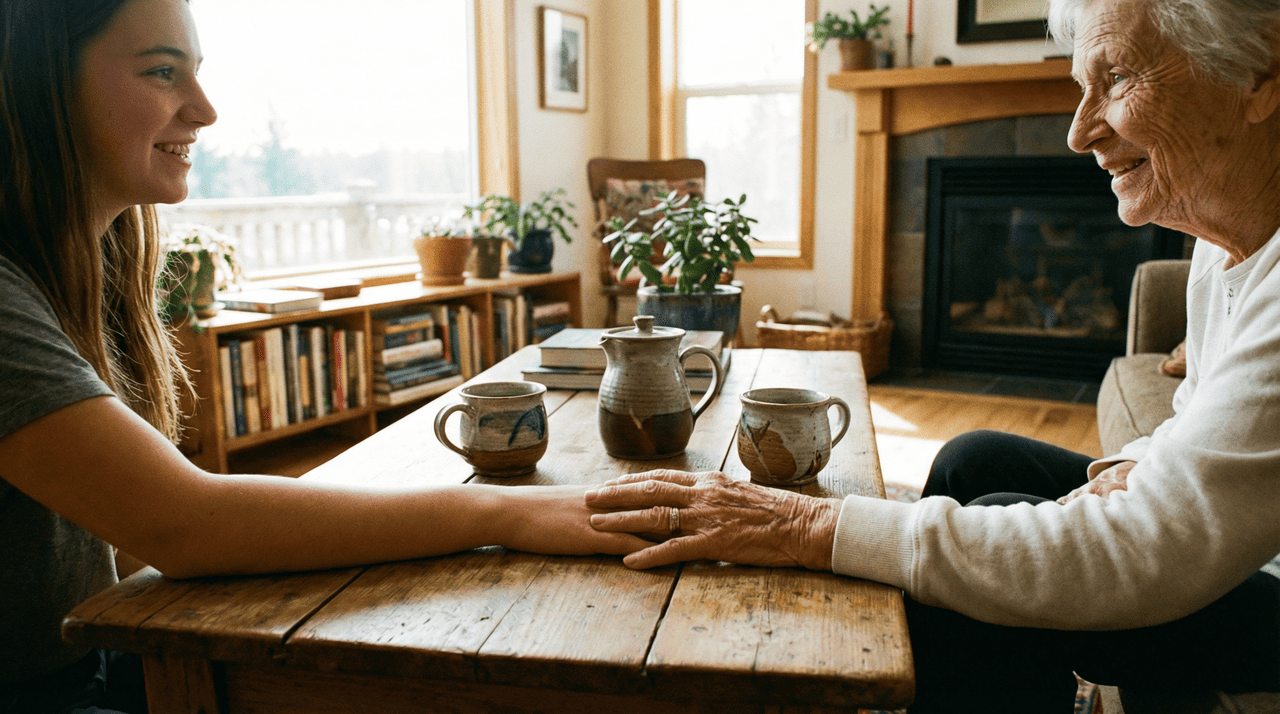Os mais jovens refletem sobre a "riqueza de conhecimento" inexplorada nas amizades intergeracionais