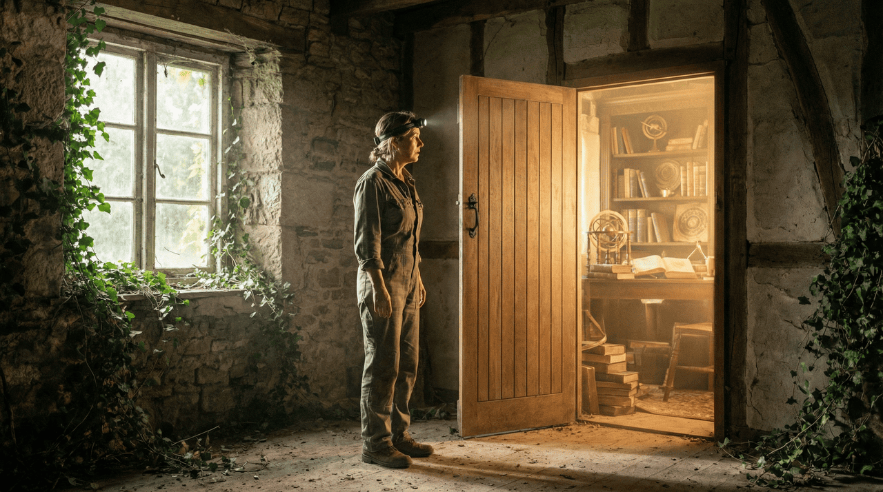 Quando novos quartos, corredores ou espaços secretos surgem no sonho, a impressão costuma ser de surpresa ou estranhamento