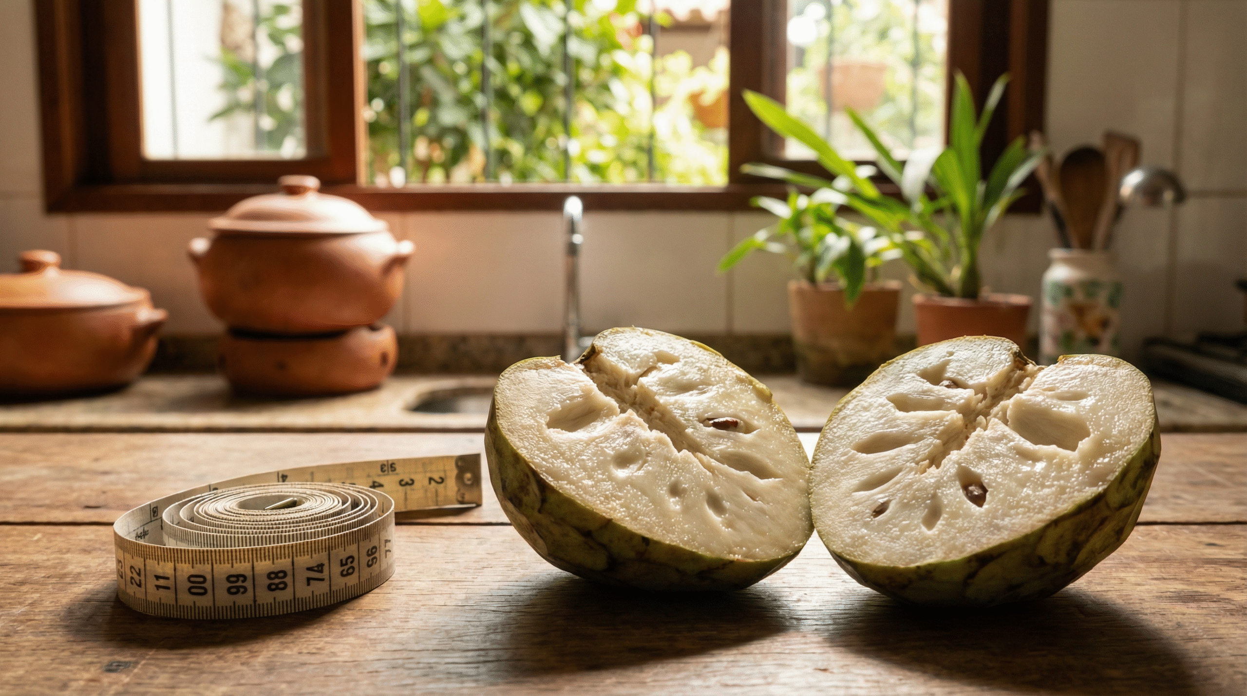 a Annona cherimola se destaca pela densidade de nutrientes que auxiliam na manutenção da energia sem elevar os números na balança