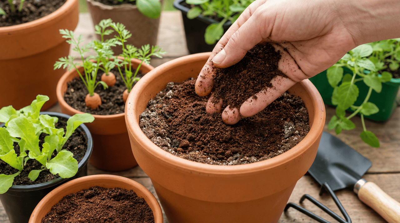 O tomateiro é uma das plantas da horta que mais se beneficia da borra de café quando aplicada de forma correta