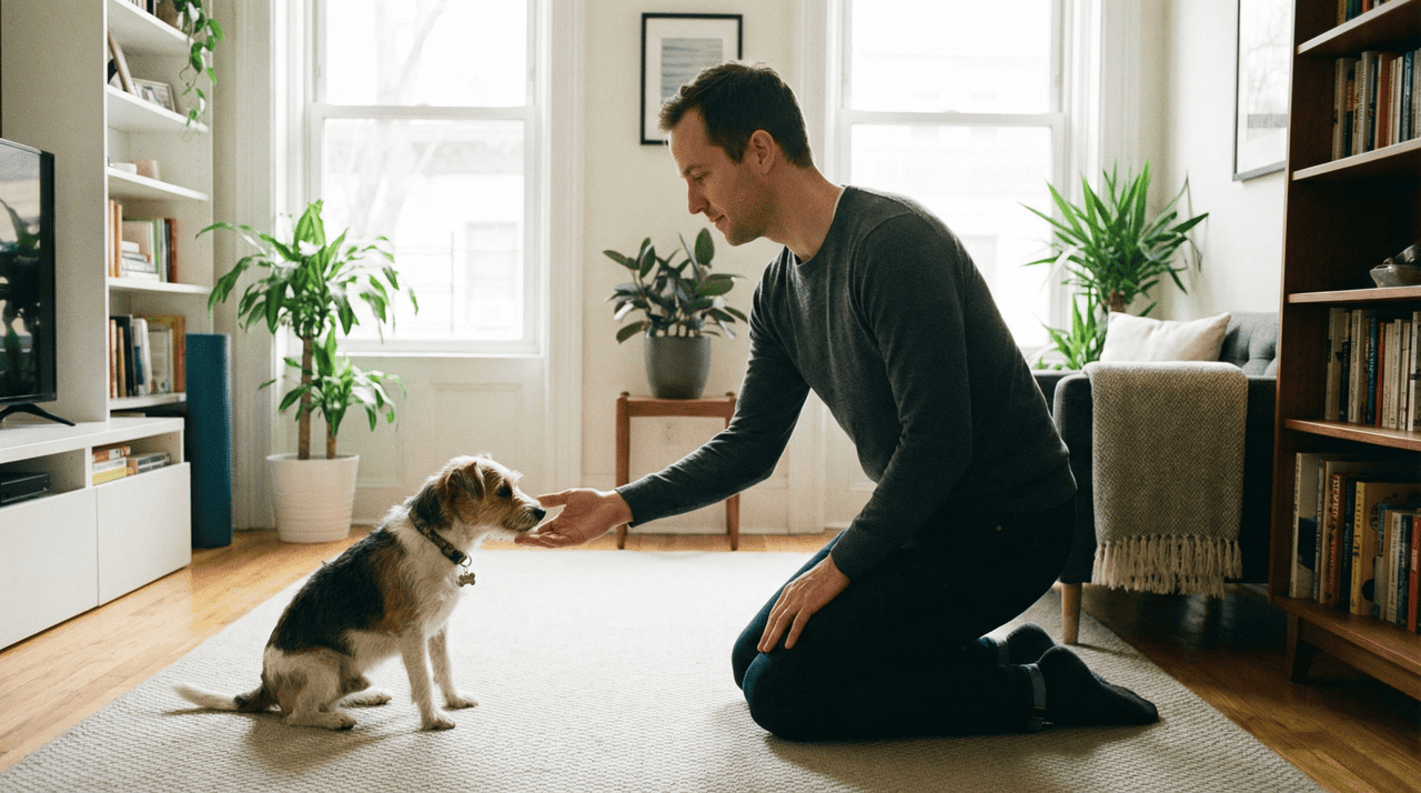 O segredo para mitigar essa reação está na mudança da energia que o tutor traz para o ambiente no momento em que chega em casa ou decide interagir com o animal.
