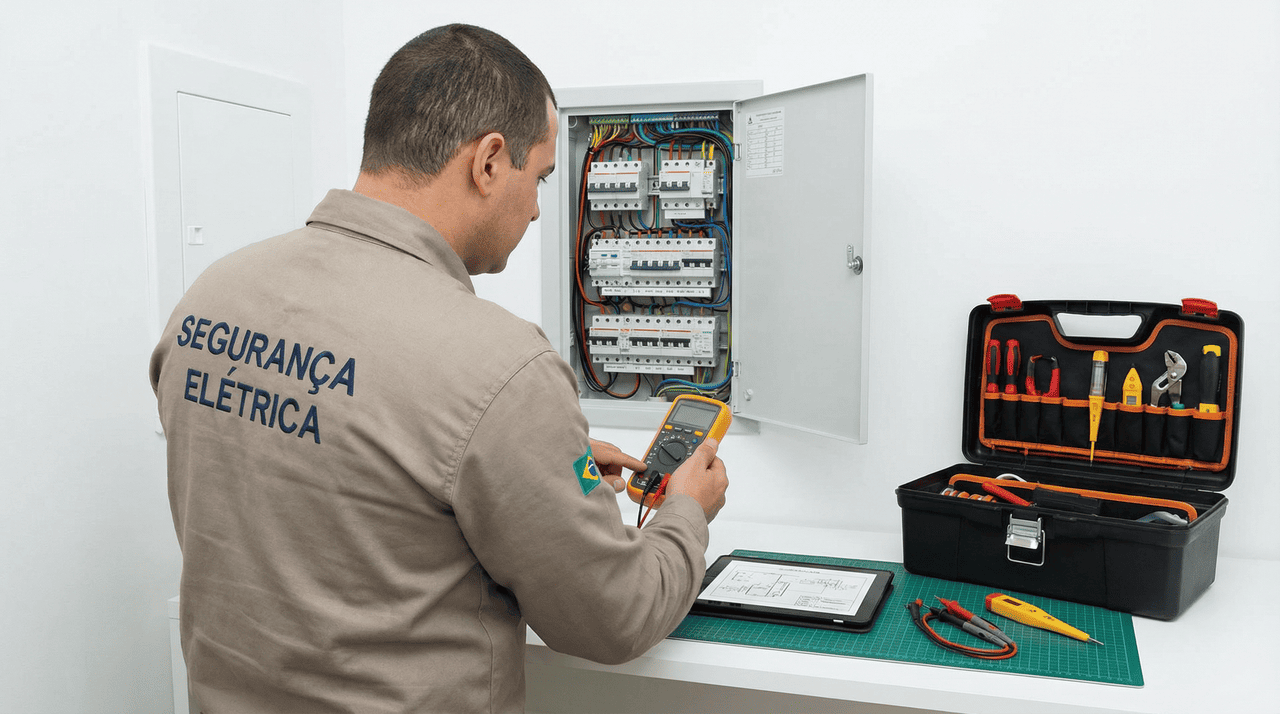 O custo de uma reforma só na parte elétrica costuma ser calculado por metro quadrado ou por ponto elétrico, como tomadas, interruptores, pontos de luz e quadro de distribuição