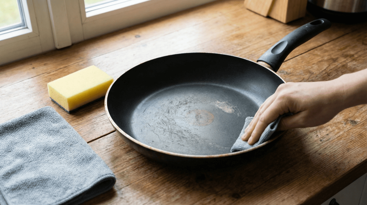 O detergente é o vilão mais comum, mas não é o único fator que compromete a vida útil do revestimento antiaderente