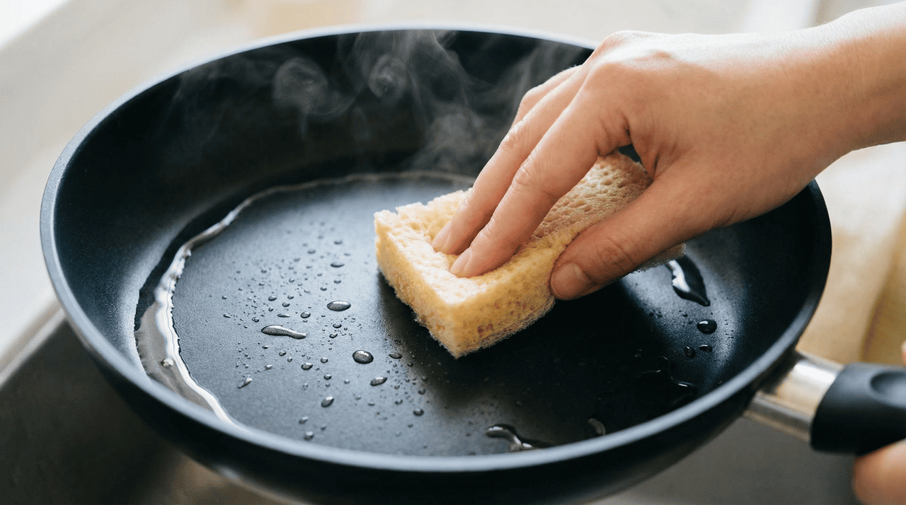 O detergente é o vilão mais comum, mas não é o único fator que compromete a vida útil do revestimento antiaderente