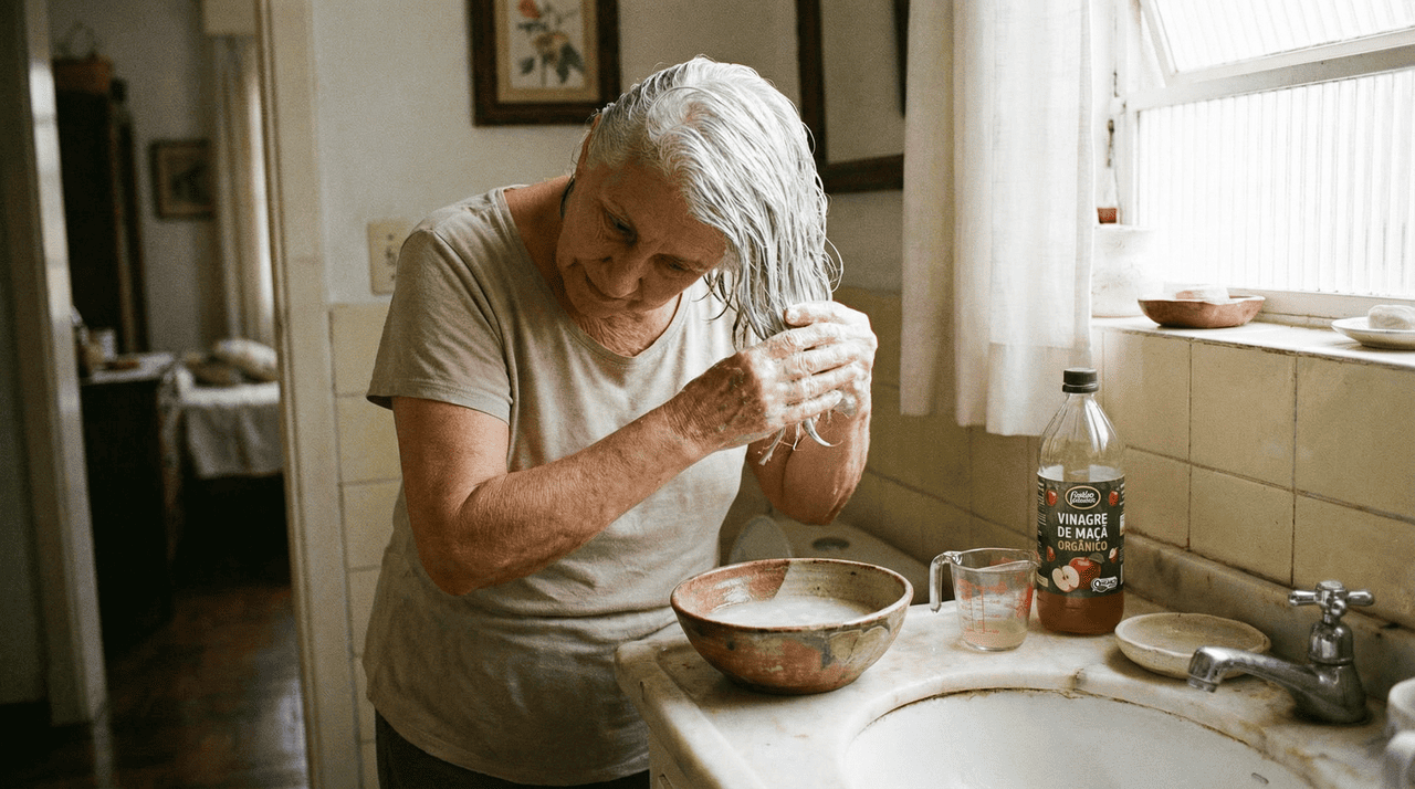 Os tratamentos naturais para cabelos brancos amarelados agem de forma mais gradual do que o matizador