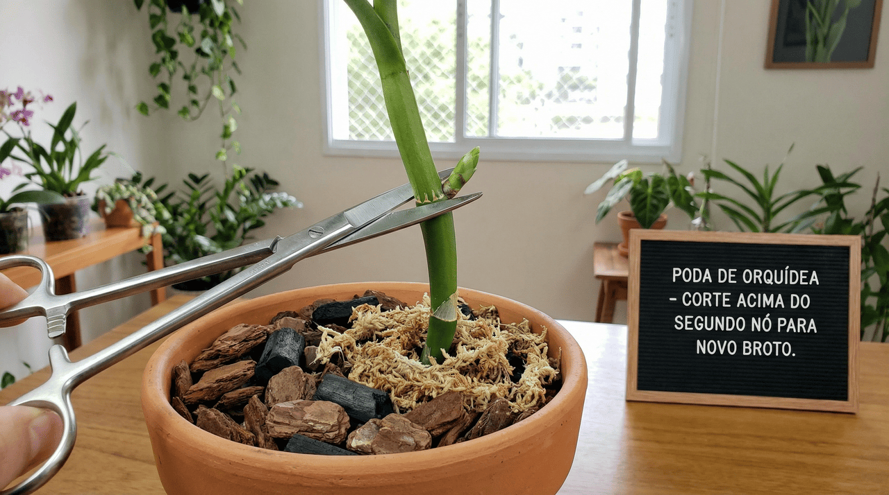 A queda das flores é uma etapa completamente natural do ciclo da orquídea e não indica que a planta está doente ou morta