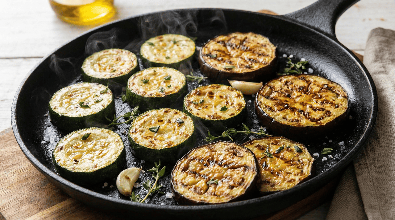 A técnica do cubo de gelo entrega os melhores resultados em frigideiras de ferro fundido e aço inoxidável