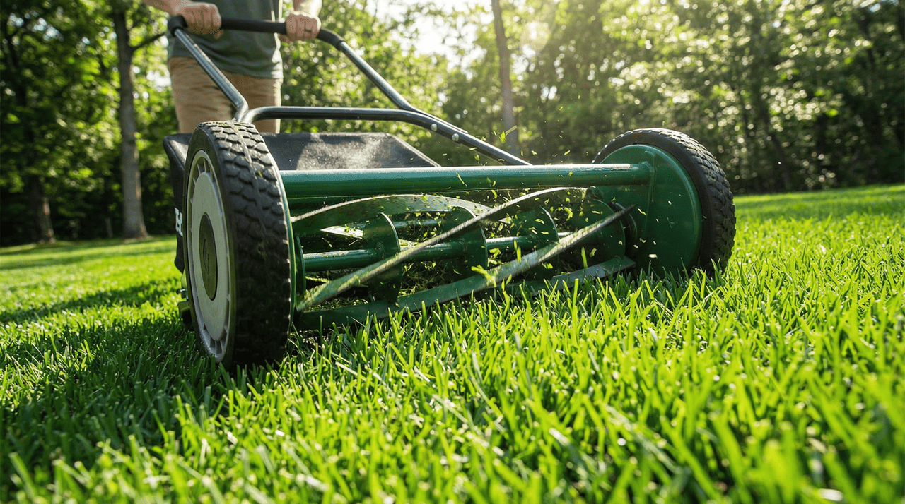 Uma das maiores vantagens da grama esmeralda no paisagismo residencial é o crescimento moderado