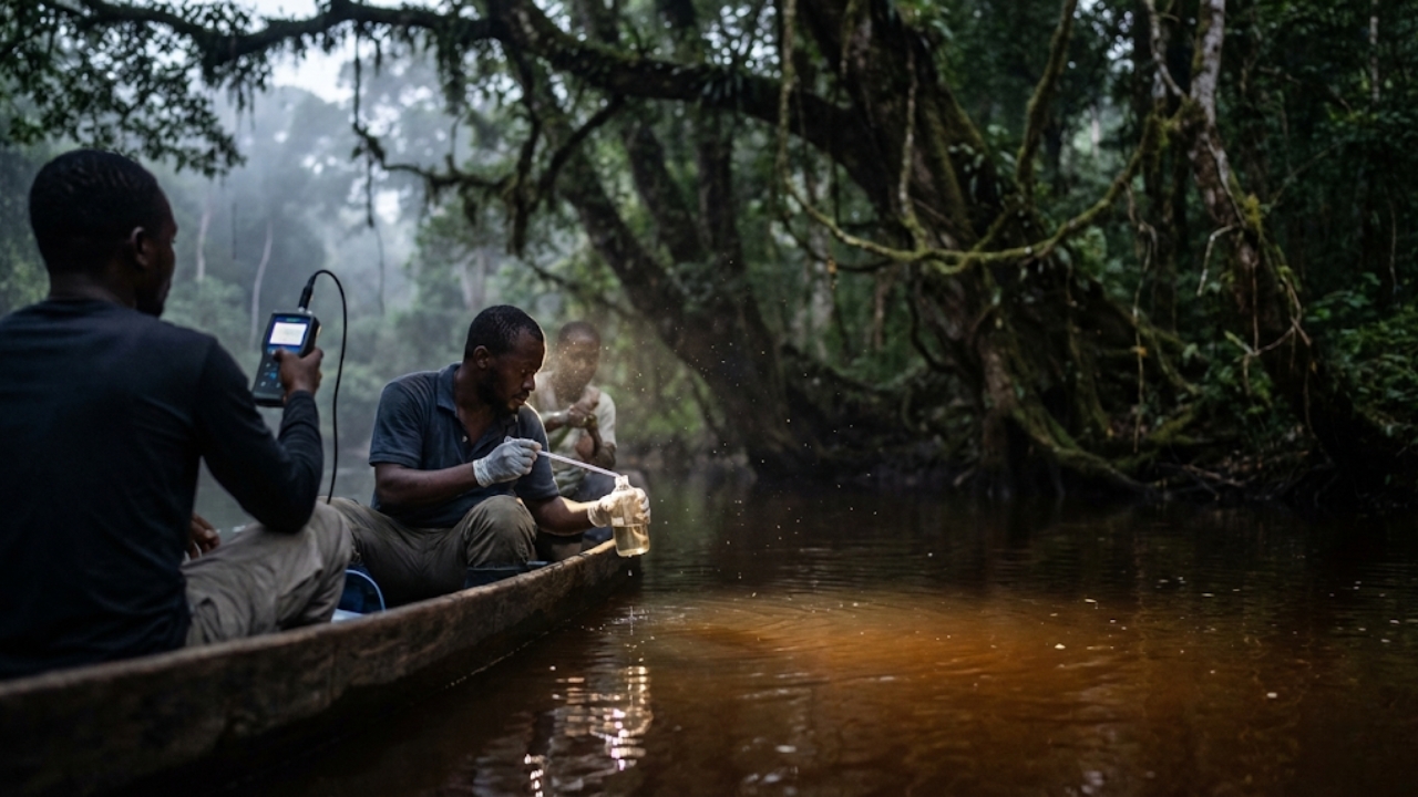 Cientistas descobrem que carbono milenar está vazando das turfeiras africanas, ameaçando o clima global e exigindo ação urgente.