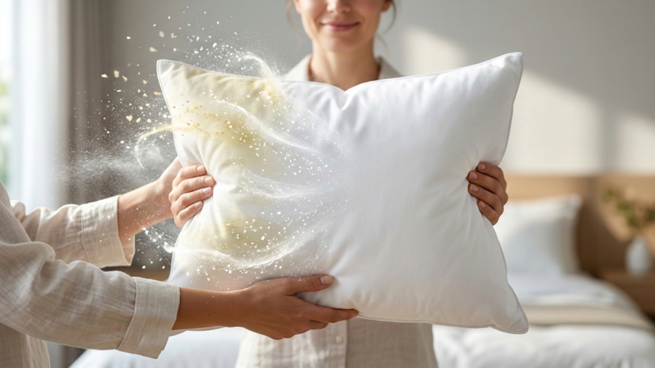 Recupere a brancura e frescor dos seus travesseiros para um sono verdadeiramente saudável.