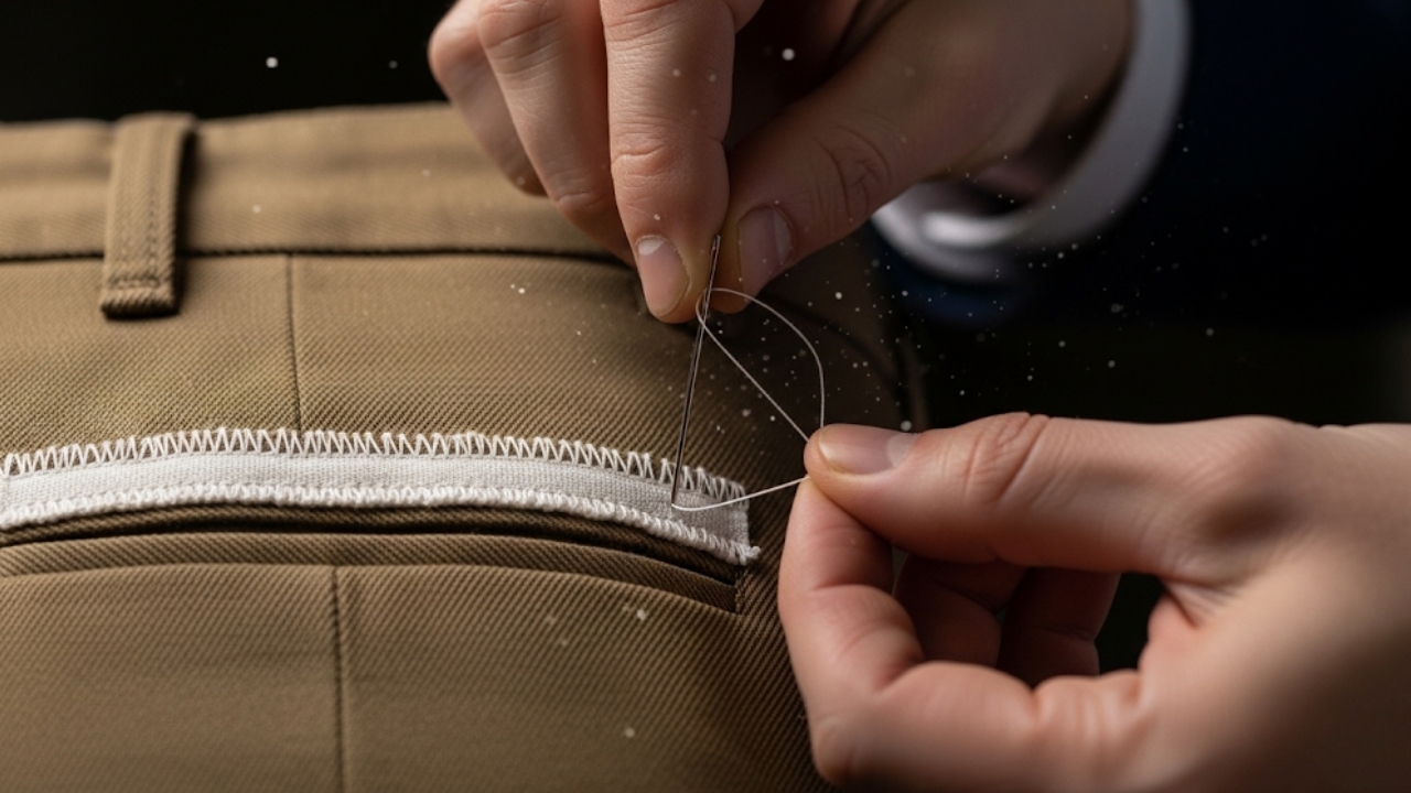 Recupere suas calças favoritas com reforços de alta durabilidade e técnicas simples de alfaiataria.