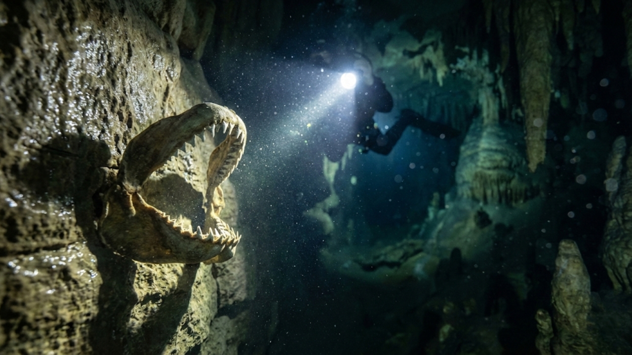 A descoberta lança luz sobre a evolução e os ecossistemas oceânicos pré-históricos em cavernas do Kentucky.