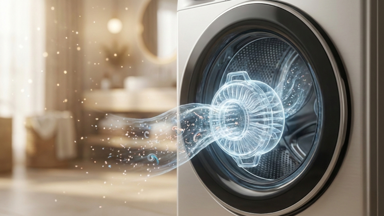 Tecnologia que protege sua família e o ambiente, filtrando microplásticos diretamente na lavagem.