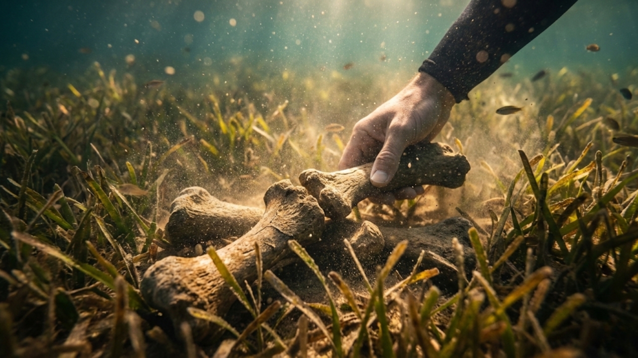 Descubra como fósseis raros revelam o impacto vital de mini sirênios nos oceanos do Mioceno.