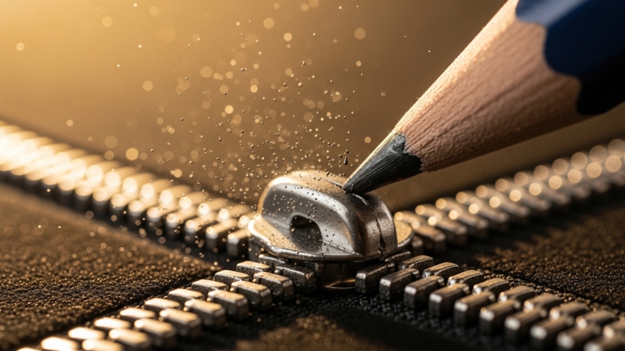 Aprenda a utilizar o poder do grafite para eliminar a fricção em mecanismos metálicos, garantindo agilidade e economia na manutenção de seus acessórios sem o risco de manchas ou danos aos tecidos.