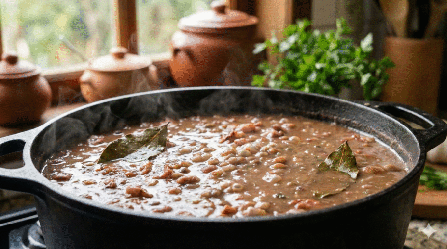 A quantidade ideal costuma variar entre algumas gotas e uma colher de chá para uma panela grande