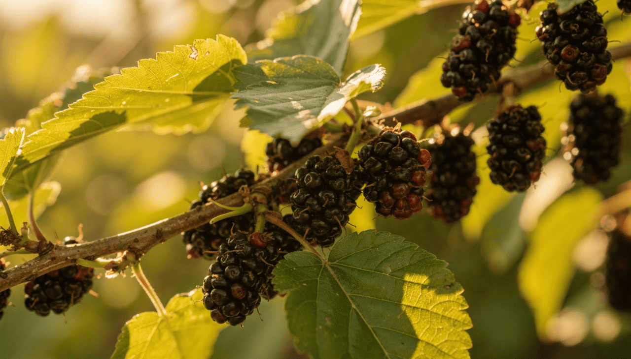 A amora é conhecida pelo sabor adocicado e pela alta concentração de compostos antioxidantes