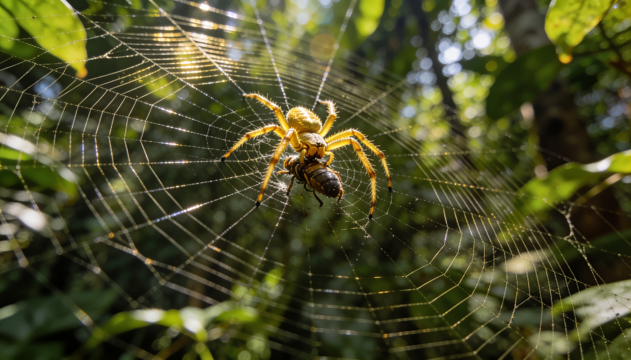 Cada fio é posicionado estrategicamente para criar uma zona de impacto