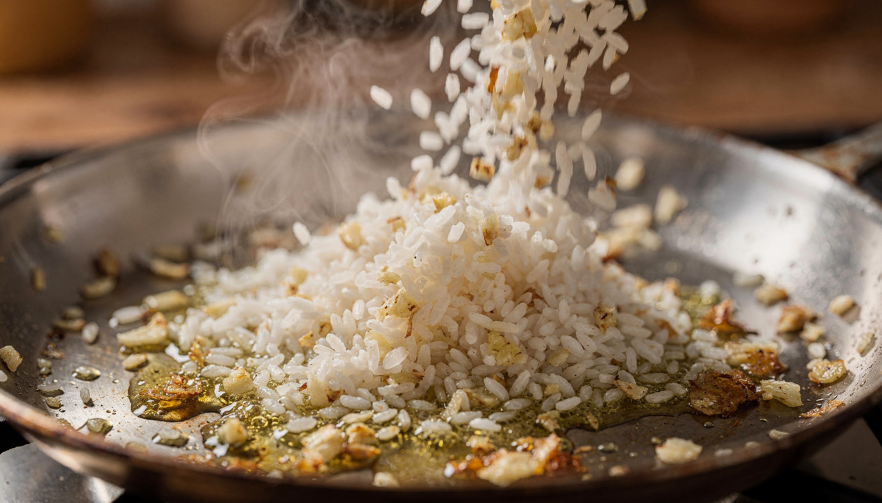 O refogado permite que os sabores se desenvolvam de forma progressiva