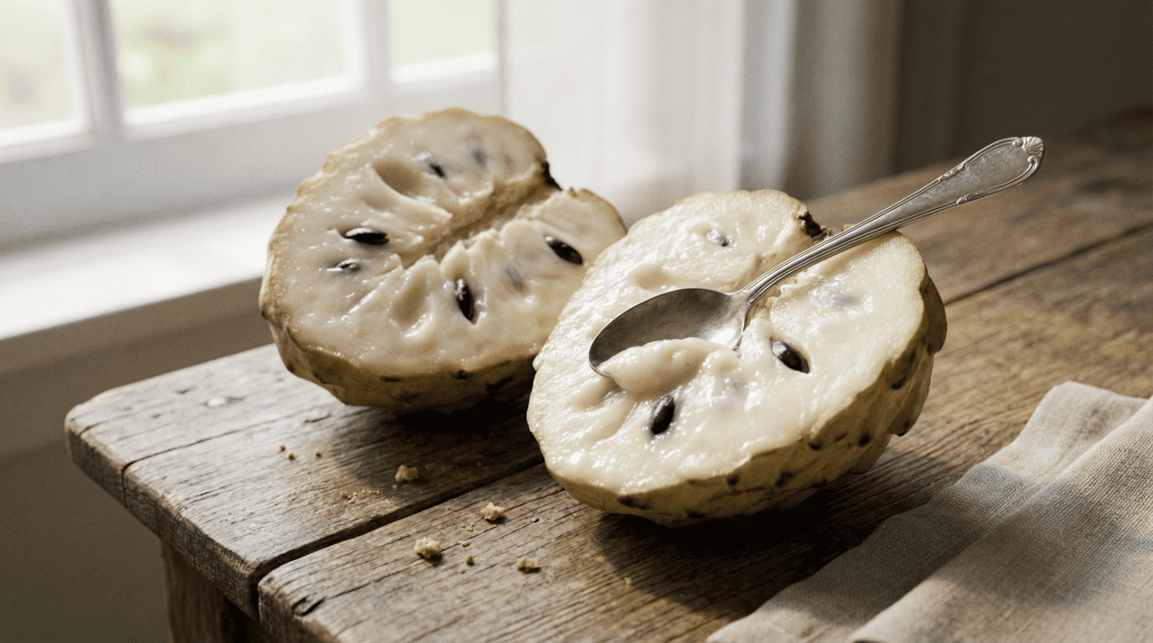 A busca por opções rápidas e saudáveis ganha um novo aliado com a presença da atemoia na fruteira da cozinha