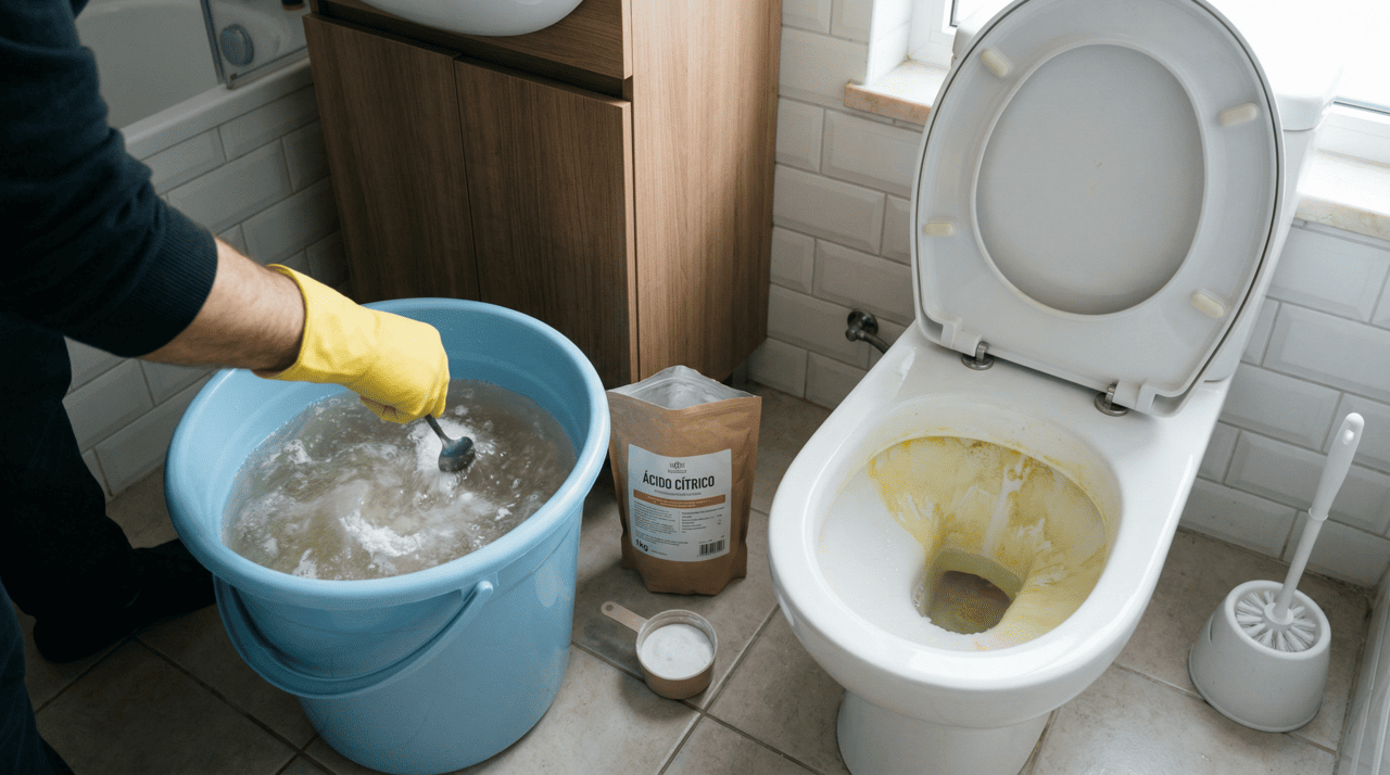 A concentração adequada varia conforme a superfície que será tratada e o nível de acúmulo de manchas.