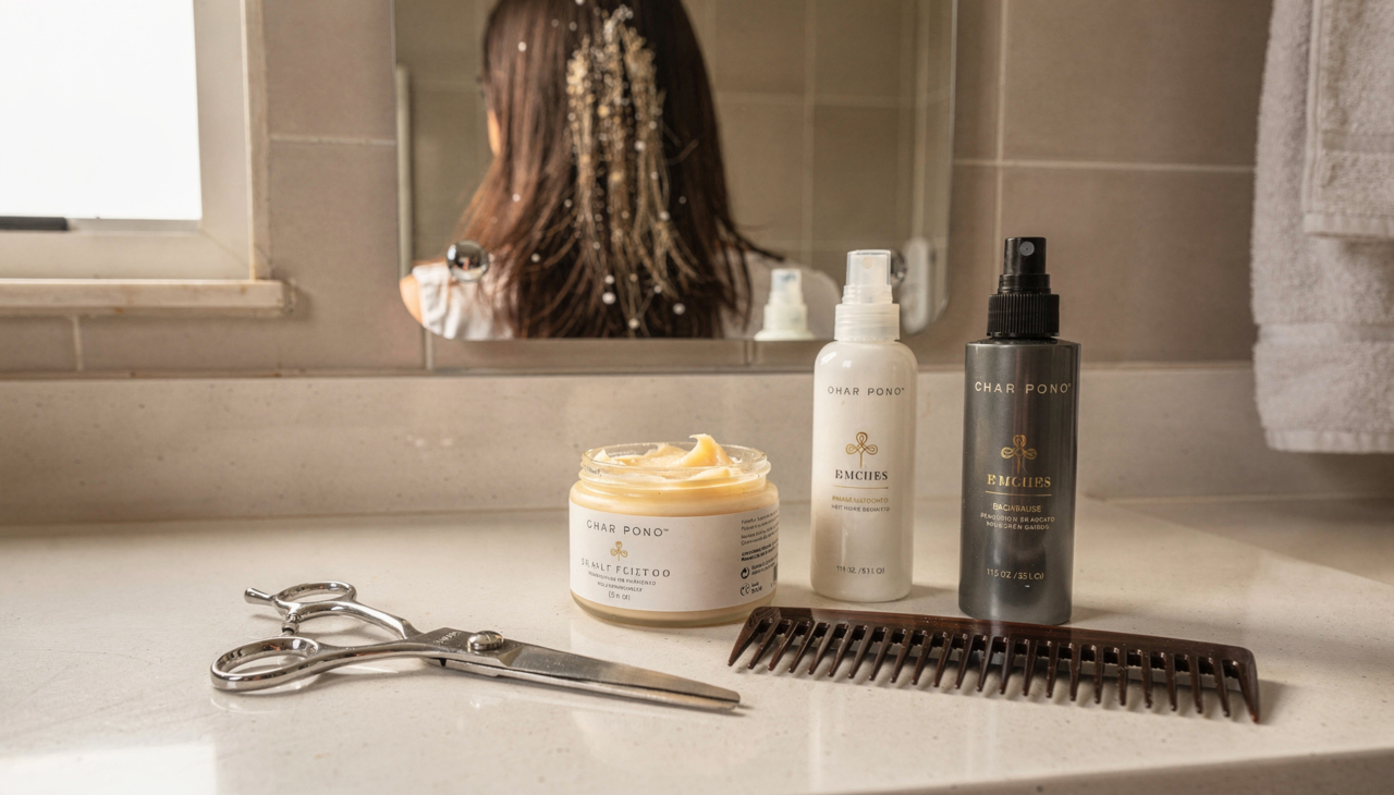 As causas dos pontos brancos nas pontas do cabelo envolvem fatores mecânicos, químicos e ambientais que se somam ao longo do tempo