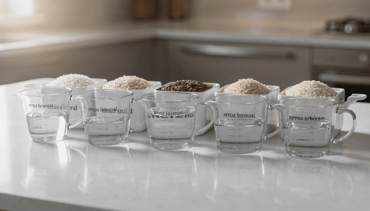 A proporção 2:1 funciona como referência básica na culinária