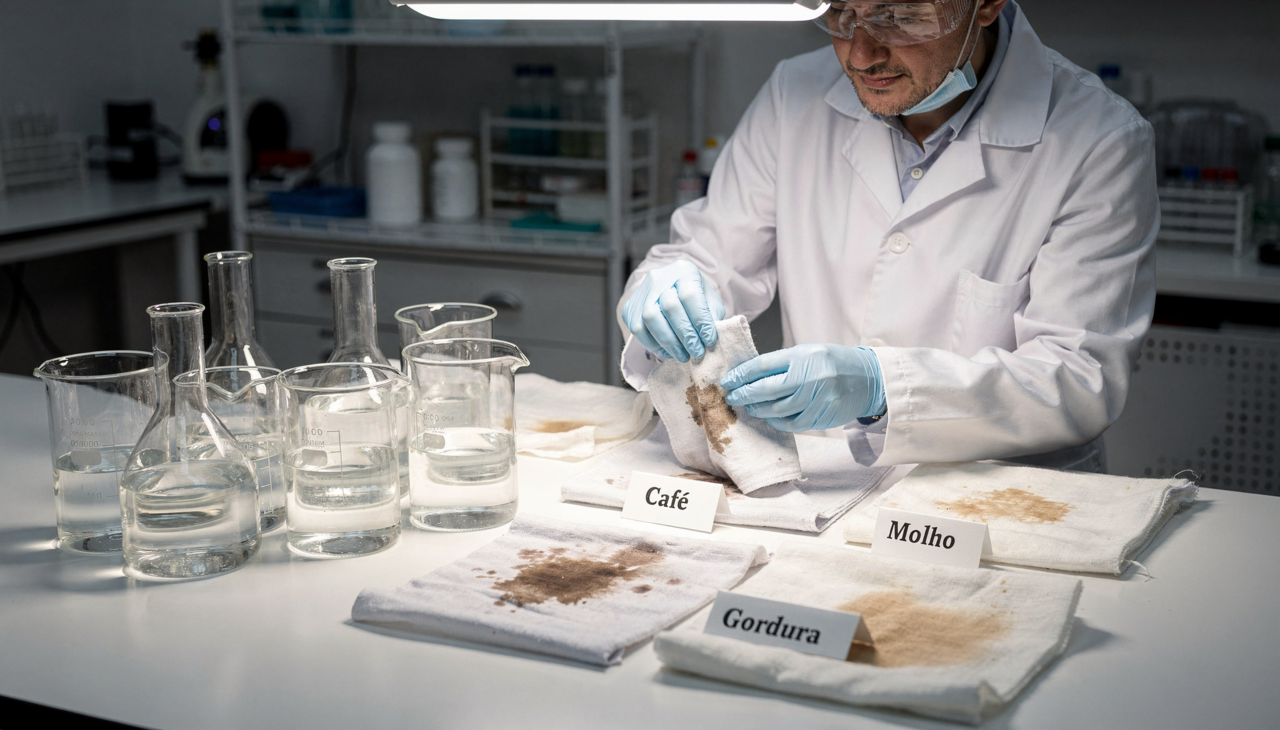 A limpeza eficiente começa com a presença de tensoativos