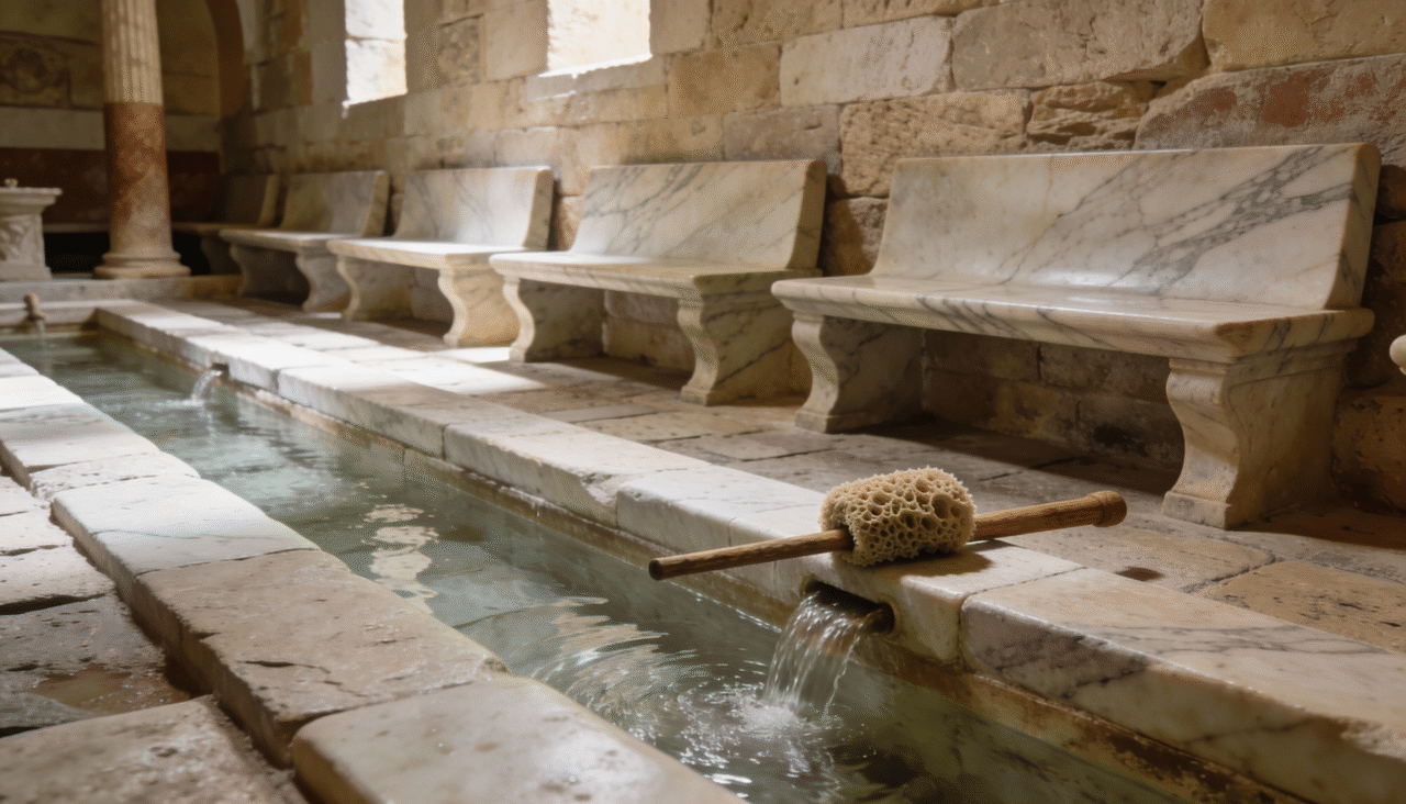 a água era a solução óbvia e mais higiênica disponível