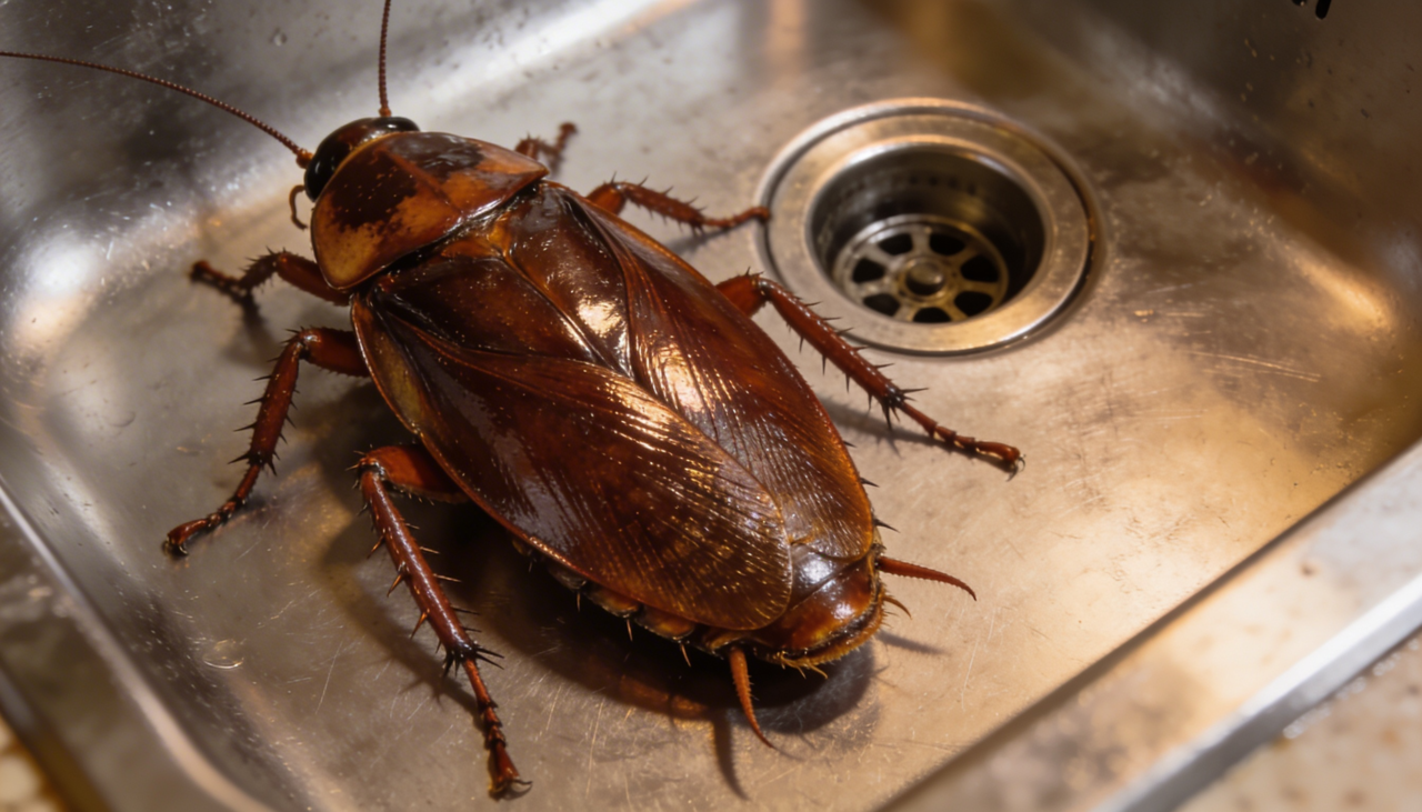 Esse fenômeno é observado principalmente na barata-alemã