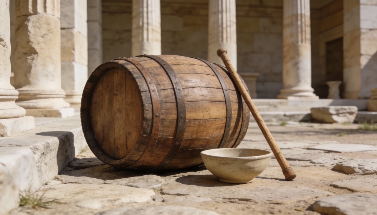 Grande filósofo Diógenes o cínico: "Onde quer que eu vá carrego o meu lar comigo"