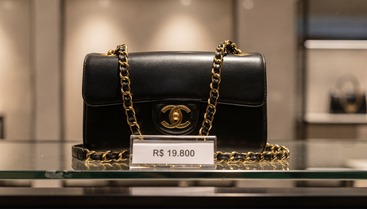 O preço da bolsa mais barata da Chanel não depende apenas do nome da marca