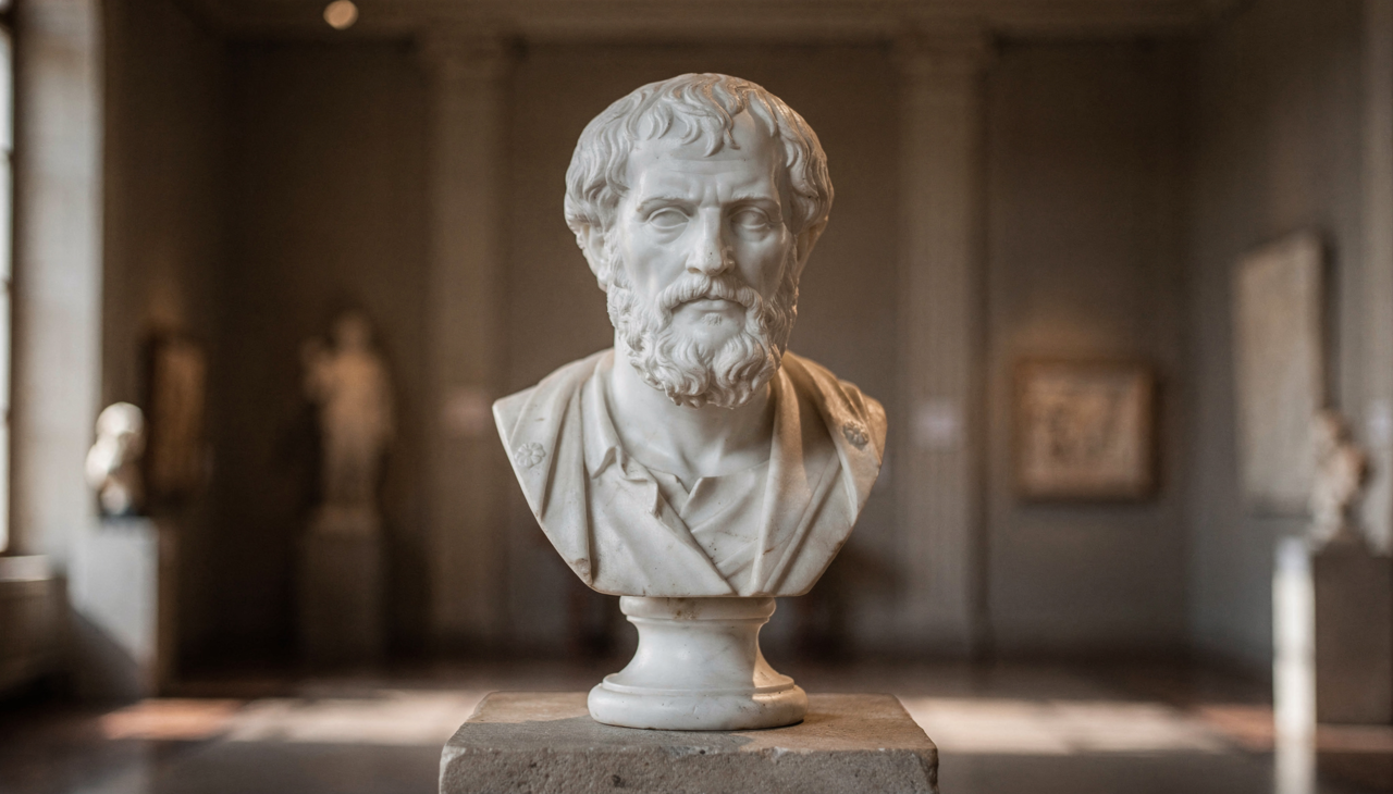 Aristóteles o tutor da lógica: "Nós somos o que fazemos repetidamente, a excelência, portanto, não é um ato, mas um hábito"