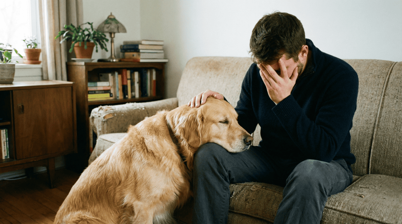 Quando testemunham uma discussão, os cães podem demonstrar diferentes comportamentos
