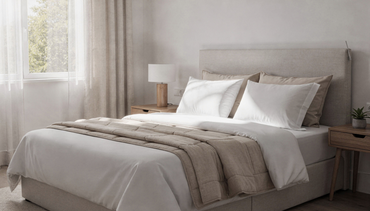 Trocar toda a roupa de cama exige planejamento e avaliação de custo-benefício.