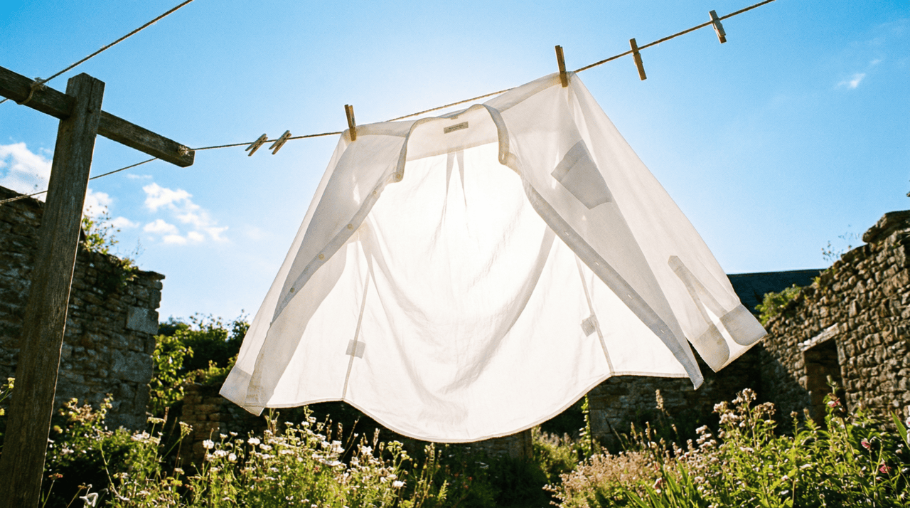 Para entender o processo de limpeza, é essencial compreender como o ácido cítrico interage com os resíduos de desodorante e suor que penetram na trama têxtil