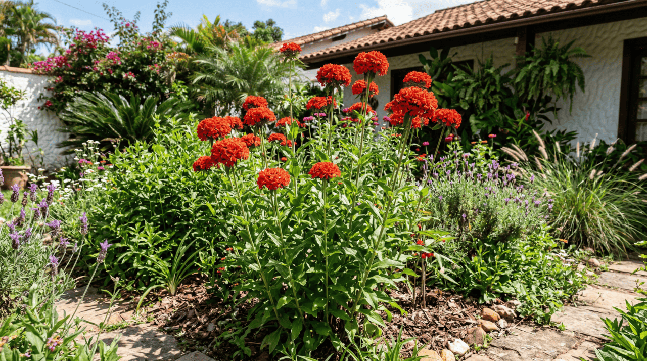 O gênero Lychnis reúne diversas espécies e híbridos com características distintas