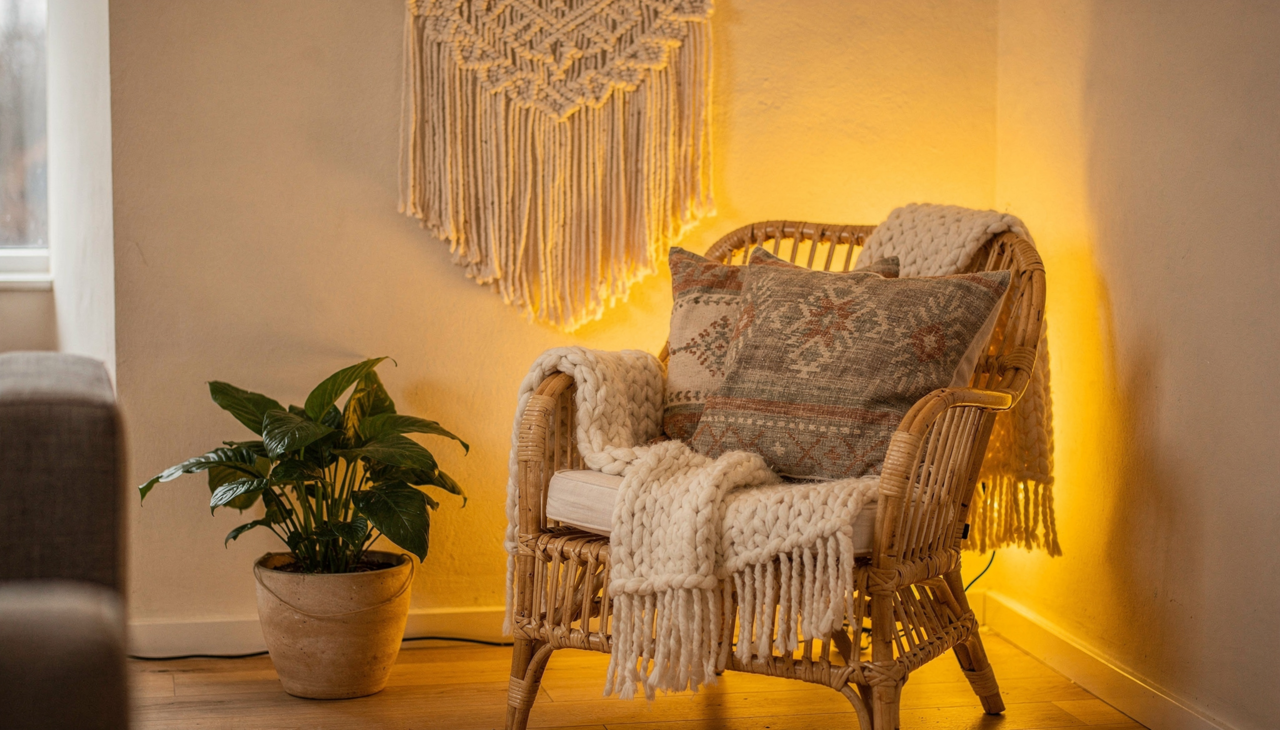 Na decoração, o boho chic mistura influências boêmias, hippies, étnicas e até vintage com toques sofisticados