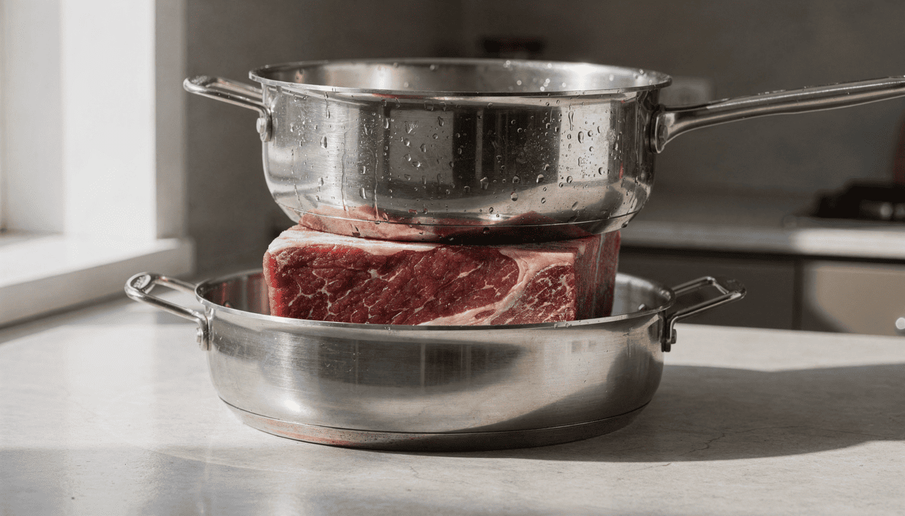 Esse truque utiliza o princípio da condução térmica dos metais