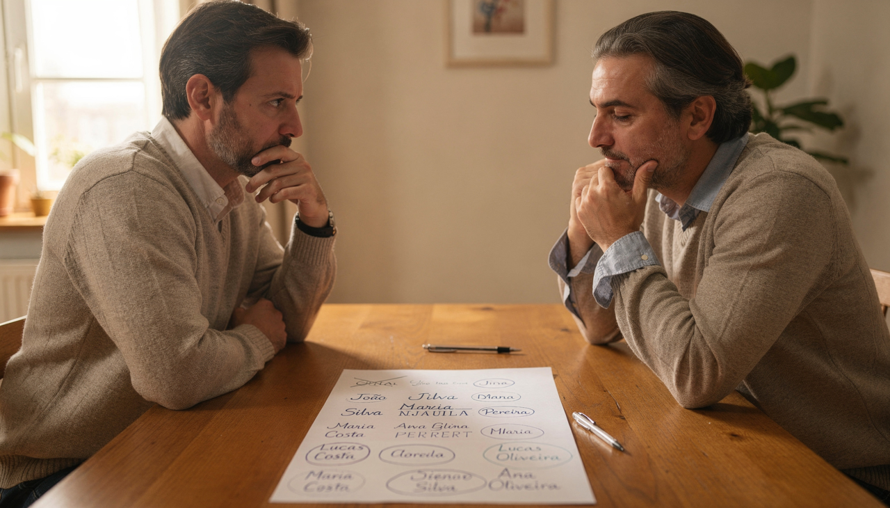 a repetição de sons vocálicos muito próximos pode criar um efeito de eco cansativo para quem ouve o nome completo