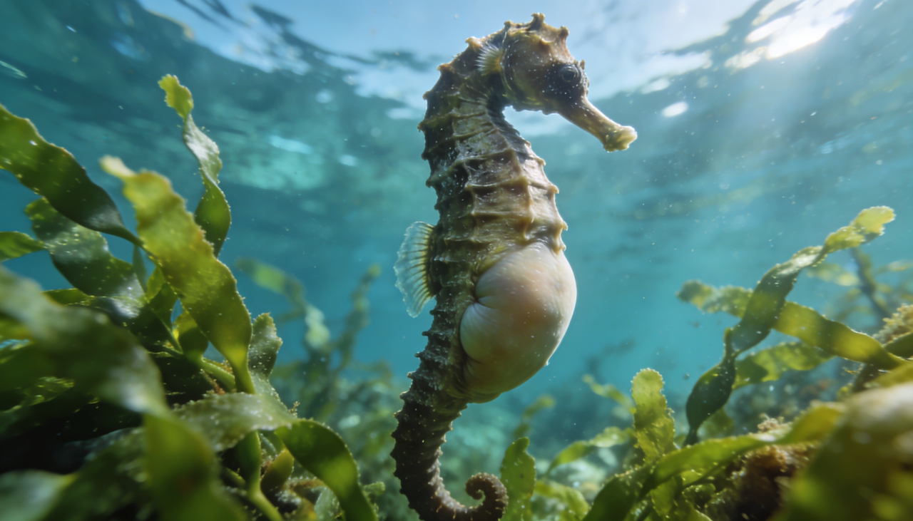 A escolha do macho como o cuidador principal não é apenas uma curiosidade