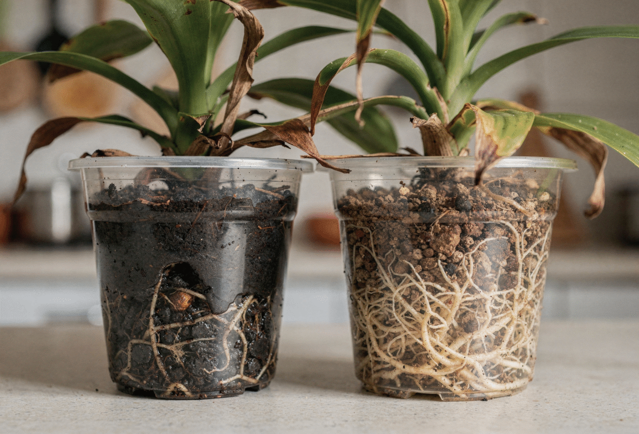 O aspecto visual das pontas secas oferece pistas importantes sobre a causa real do problema