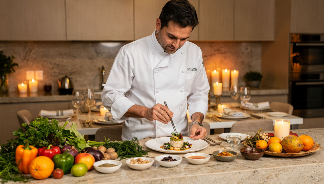 O orçamento de um chef em domicílio é impactado por fatores que vão além da quantidade de convidados