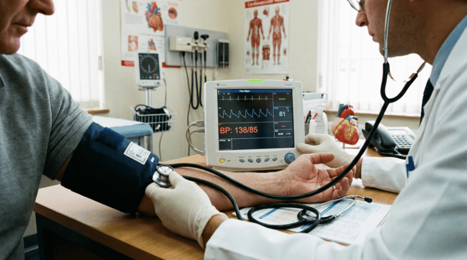 A pressão arterial mede a força com que o sangue empurra as paredes das artérias a cada batimento do coração