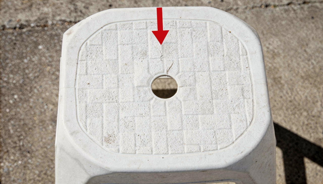 o buraco acaba cumprindo algumas funções bastante práticas no uso cotidiano da cadeira